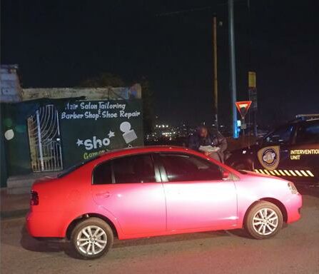 The Johannesburg Flying Squad recovered the vehicle during a swift operation in Alexandra.