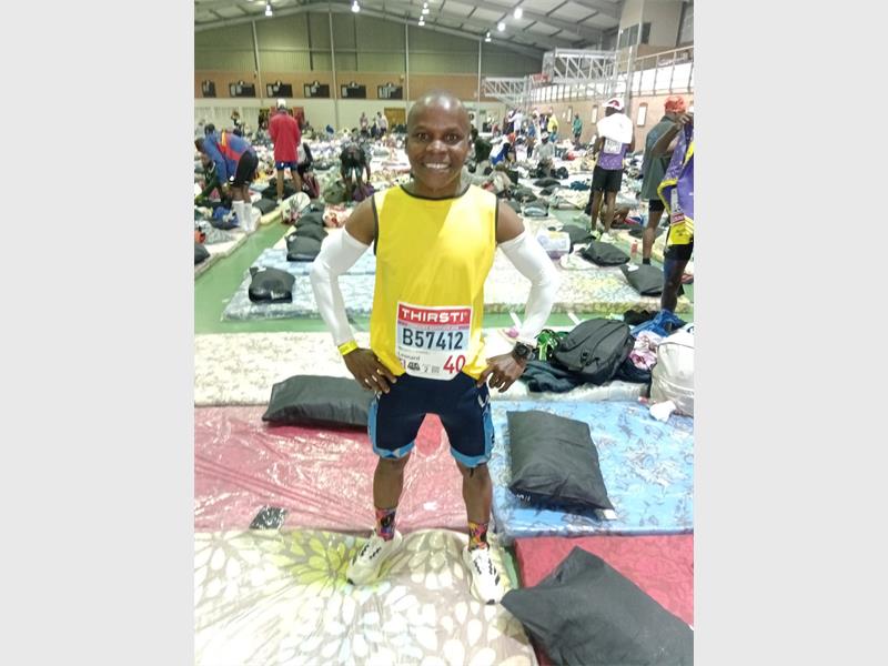 Whether he’s fixing pipes or tackling gruelling kilometres, Leonard approaches every challenge with determination, and he’s already preparing for a fourth attempt next year.