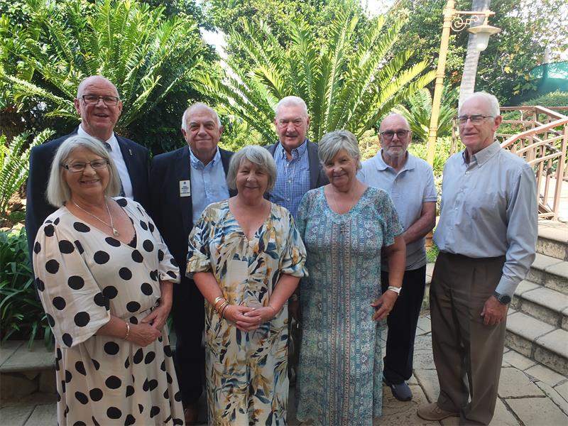 The milestone celebration also marked the induction of the club's new president as members reflected on four decades of making a difference.