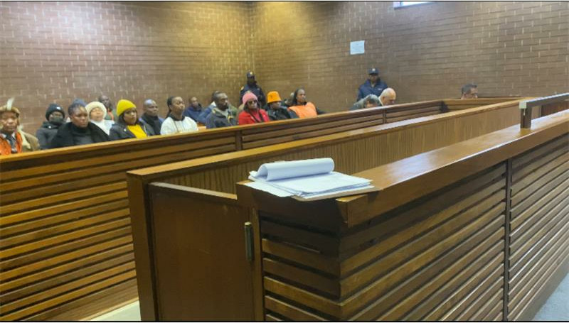 The 56-year-old accused briefly appeared before the Roodepoort Magistrate's Court.