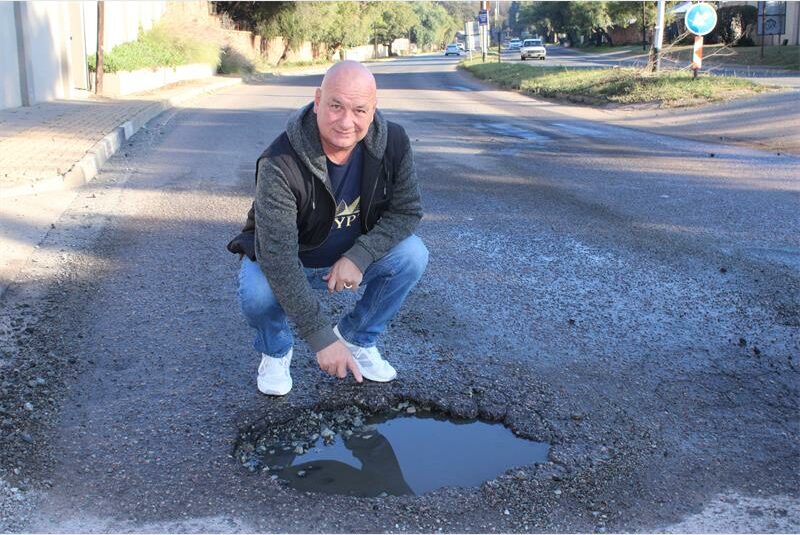 The once-difficult road has now become a smooth ride for drivers travelling through the area without worrying about damaging their tyres.