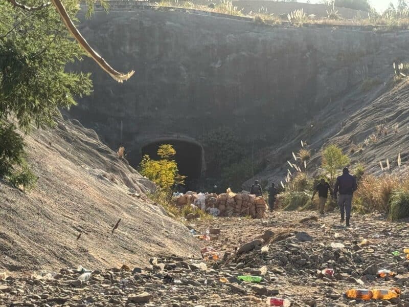 The soldiers died after falling down a mine shaft while pursuing suspected illegal miners at an abandoned mine.