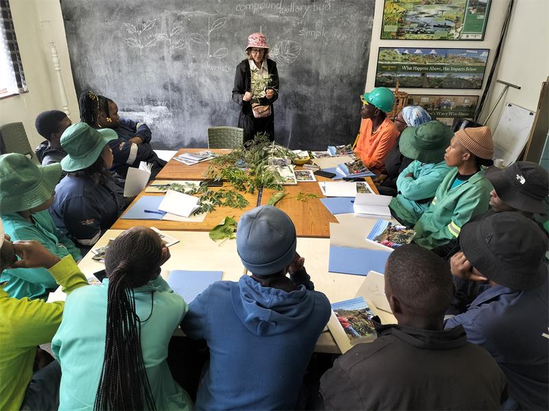 Karin Spottiswoode proudly paves the way for women wanting to pursue their passion for the natural environment.