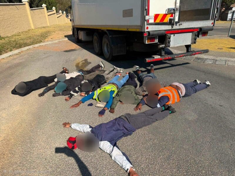 Zeiss, Taylor and Zephania roads have reopened after police arrested 11 suspects linked to an alleged business robbery. Police processed six crime scenes.