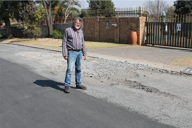 The JRA is once again under fire due to the alleged poor quality of pothole repairs.