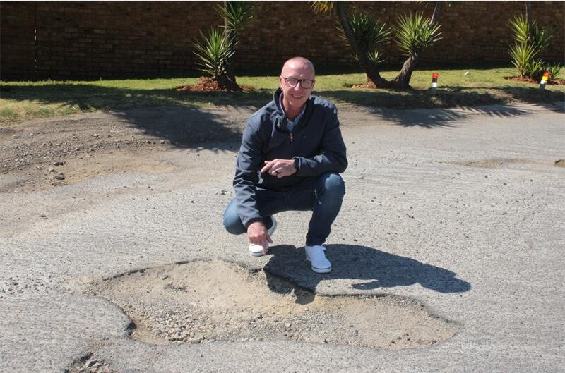 The streets have become a driving nightmare for one resident, who still hopes for a proper, lasting fix to restore the road.