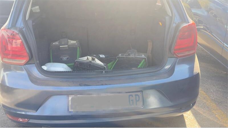 Suspects face additional charges after attempting to flee from officers and scaling a live electric fence during a routine patrol stop.