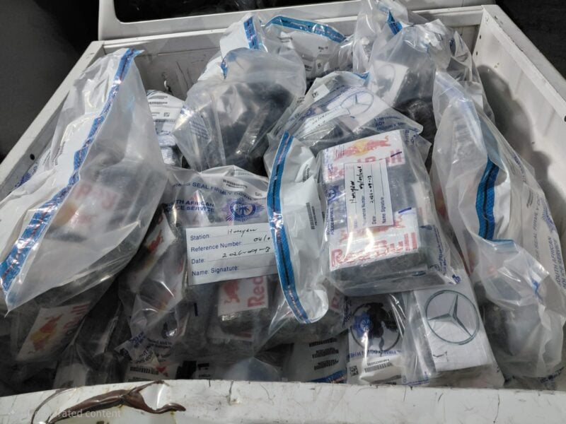 A suspected cocaine seizure in Northriding has launched a police investigation, with no arrests made and questions remaining about those behind the alleged drug operation.