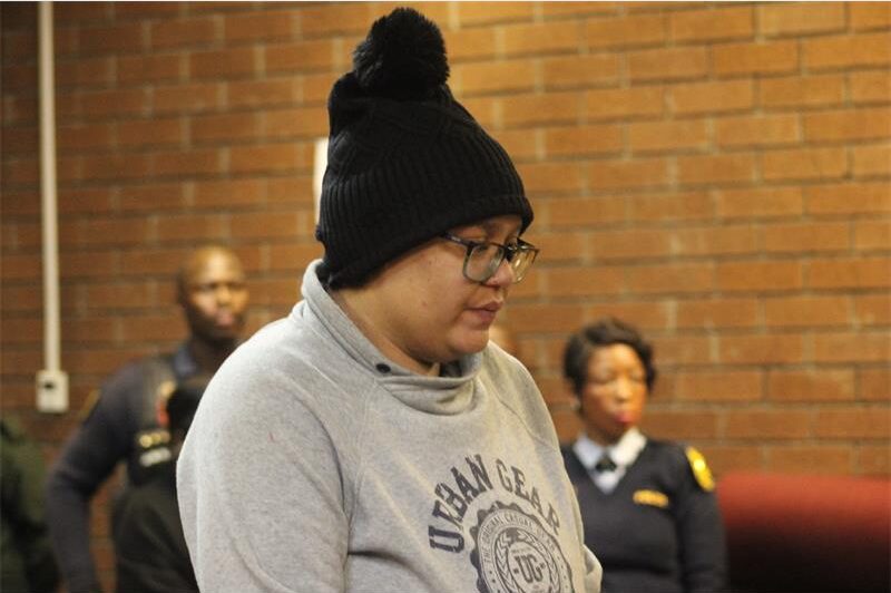 Tiffany Nicole Meek made her appearance at the Johannesburg High Court for the continuation of her trial.
