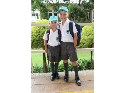 Hurlyvale Primary School welcomed its new grade 1 pupils on Wednesday. The young pupils were delighted to start 'big' school.