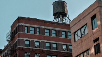 Installing water tank