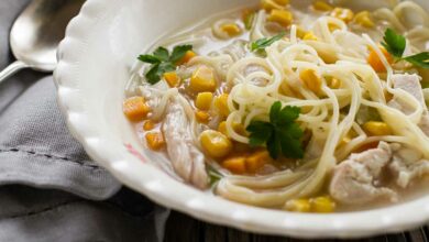 19 MAY WFD - Chicken and corn noodle soup