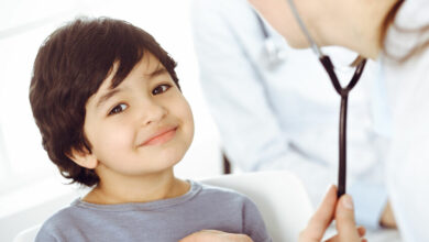 What are the causes of chest pain in children?