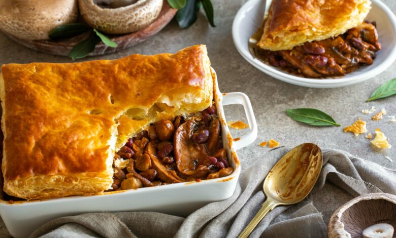 21 JULY - WFD – Portabella steak a kidney bean pie