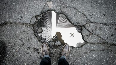 Pothole-reflection