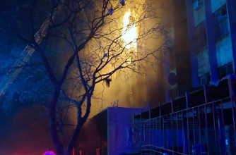 Deadly building fire claims 63 lives in Johannesburg CBD. Photo: Arrive Alive (X)
