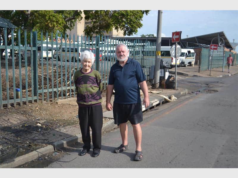 The Voortrekker Avenue resident said the rodents only became a problem after the taxi rank was established.