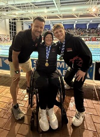 To see our swimmers perform the way they did and still break records is phenomenal