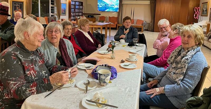 Strict rules of secrecy kept everyone guessing, with locations revealed only moments before each course.