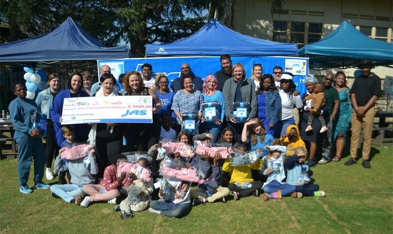 “The love they have shown to the children has been amazing.