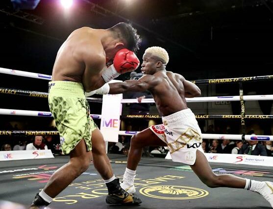 Beaven Sibanda, known as the ‘Flame of Zimbabwe’, delivered a showstopping fifth-round knockout to win the vacant IBF Strawweight International title at Emperors Palace.