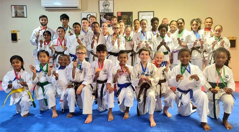 For many of the students, this was their very first tournament, and they acquitted themselves well — with several earning medals despite being novices.