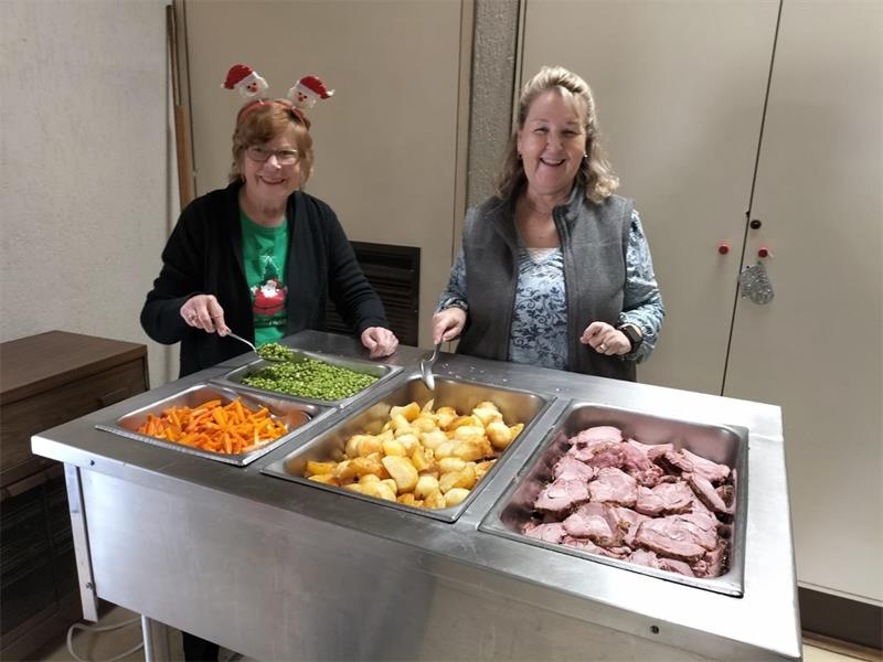 Eighty-five elderly residents gathered at the Edenvale Community Centre for a Christmas in July-themed lunch hosted by the Edenvale Senior Citizens Society, featuring a three-course meal, socialising, and a raffle with exciting prizes.