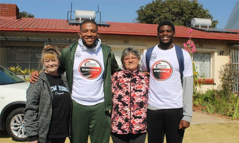 The Edenvale Lions Basketball Academy, joined by Dowerglen High learners and local sponsors, spent a day with Kruinhof Retirement Village residents, offering food, entertainment, and companionship as part of their community outreach programme.