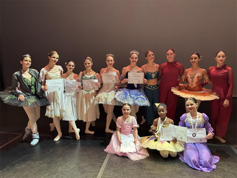 Chiara Szabo and 13 other dancers from Carstens Ireland Ballet School delivered standout performances at the 12th SAIBC in Cape Town, with Chiara reaching the junior top 12 and the studio winning multiple choreography awards.