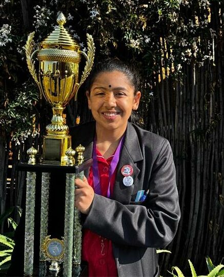 Grade 8 learner Diamera Reddy has been named the district’s top EMS student, bringing pride to Edenglen High with her outstanding dedication and achievement.