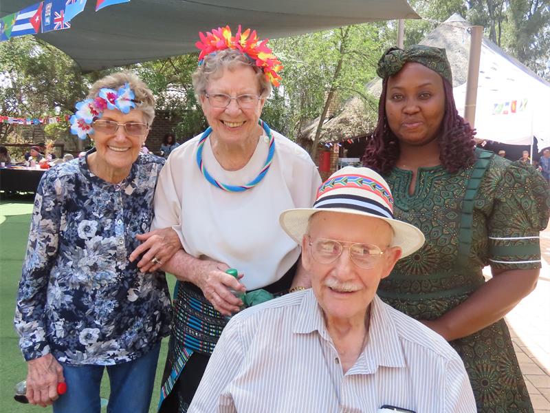 Residents and staff at Ron Smith Care Centre celebrated the arrival of spring and South Africa’s rich cultural heritage with music, dance, and a traditional braai.