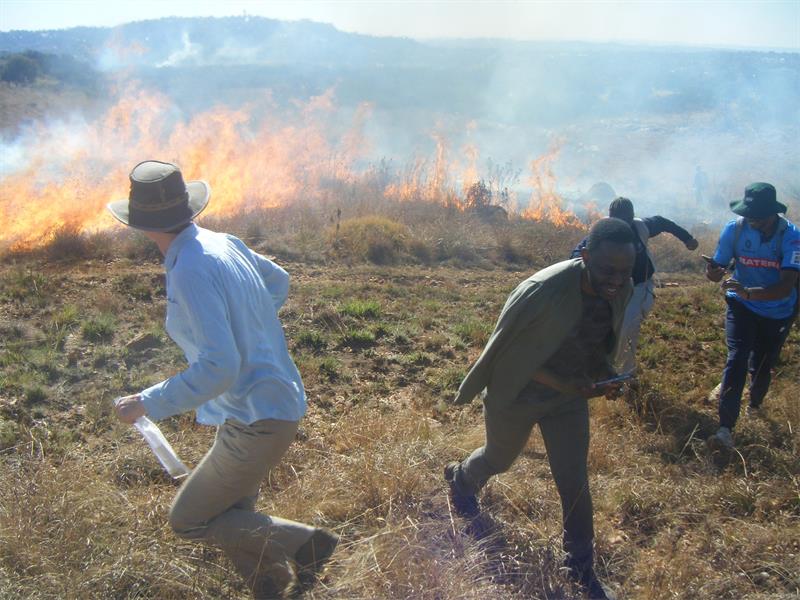 Environmental science students from Wits University witnessed a controlled grassland burn at Melville Koppies, gaining insights into how fire plays a vital role in maintaining healthy ecosystems.