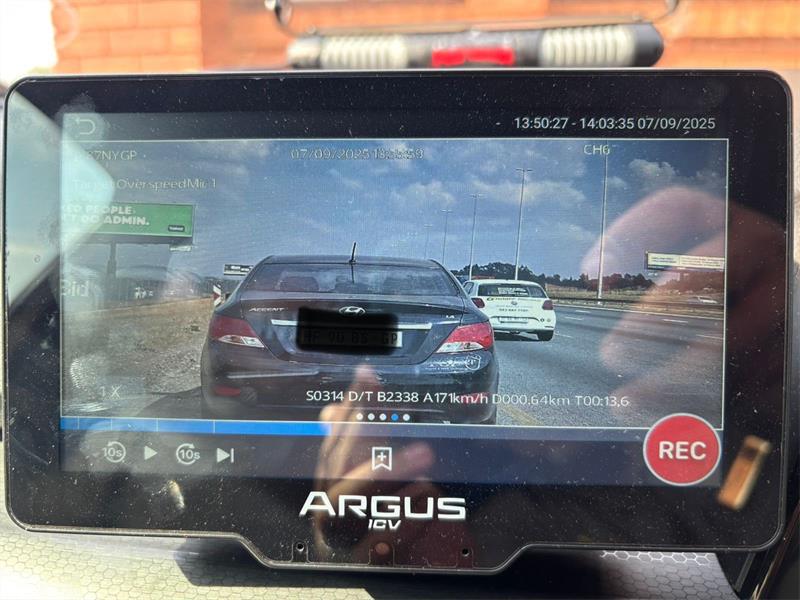 Gauteng Traffic Police arrested 43 motorists for reckless and negligent driving, with speeds recorded as high as 188km/h on major freeways across the province.