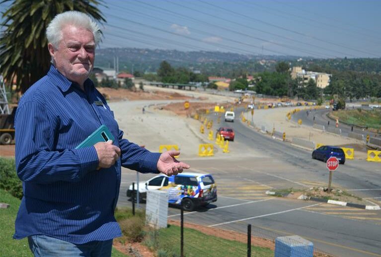 The R246 million Modderfontein Road (K155) upgrade between the R25 and Pretoria Road is nearly halfway complete, with the project aimed at improving mobility and supporting future development in the area.