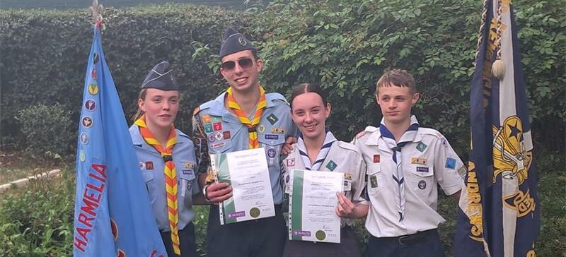 Two local Scouts were celebrated at the national Springbok Awards for their commitment to leadership, outdoor skills, and service to their communities.
