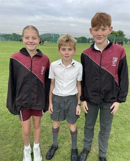The school celebrates Nicole, Rhys, and Tatum for earning spots on the Eastern area cricket teams, highlighting their hard work and skill.