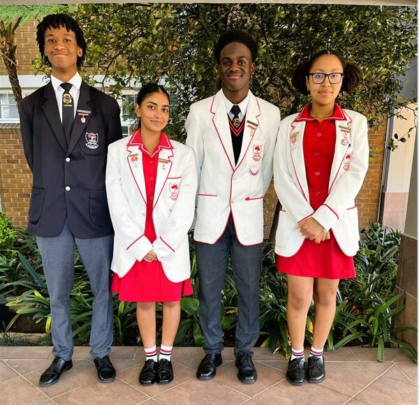 Edenglen High School has revealed its newly elected head boy, head girl, and deputies for 2026, entrusting them to lead with integrity and dedication in the coming year.