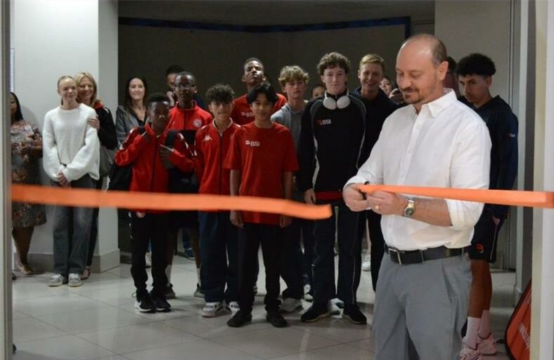 Founder Michael Balderstone led the ribbon-cutting ceremony, marking a new chapter for the institute’s academic, sports science, and fitness programmes.