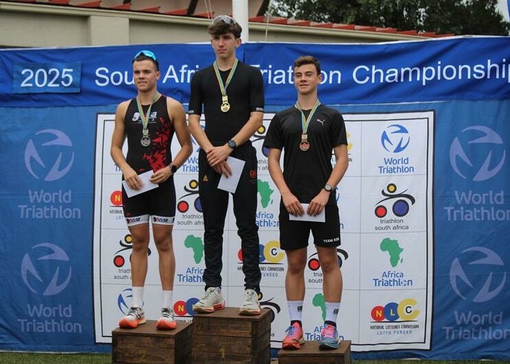He won his second successive sprint distance race at the SEESA Jozi Triathlon on September 27.