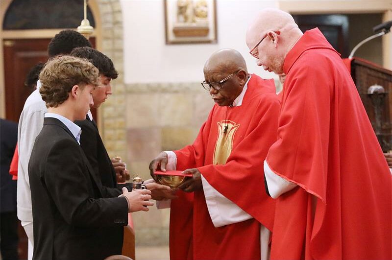 A total of 45 learners at St Benedict’s celebrate the Sacrament of Confirmation, which is the culmination of a three-year faith journey.