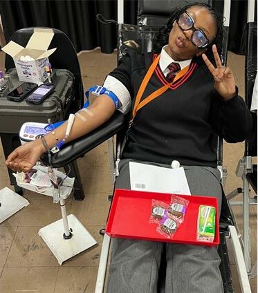 Donors didn't just roll up their sleeves they offered hope.