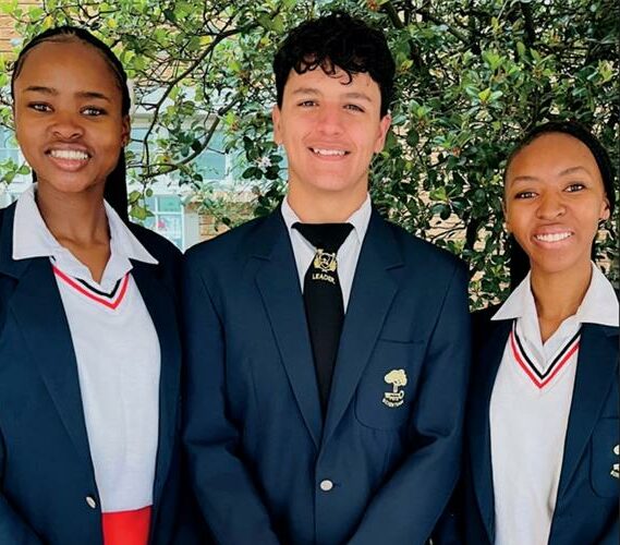 Three matric learners from Edenglen High School have been awarded the school’s highest honour — the prestigious honours blazer.