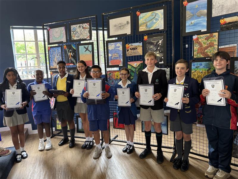 The St Benedict’s Annual Art Competition Awards attracts entries from across the region, cultivating friendly rivalry and artistic exchange.