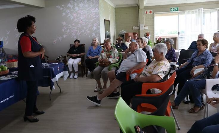 An informative Stroke Awareness Workshop teaches Quondam Retirement Village about recognising stroke and the importance of acting fast.