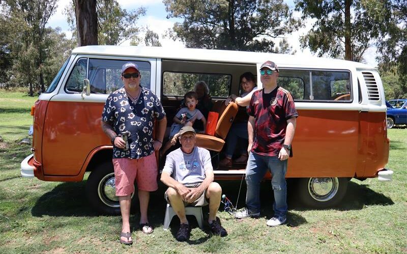 The first ever Piston Ring Club Christmas Market was filled with Christmas-themed stalls as well as classic cars on display.