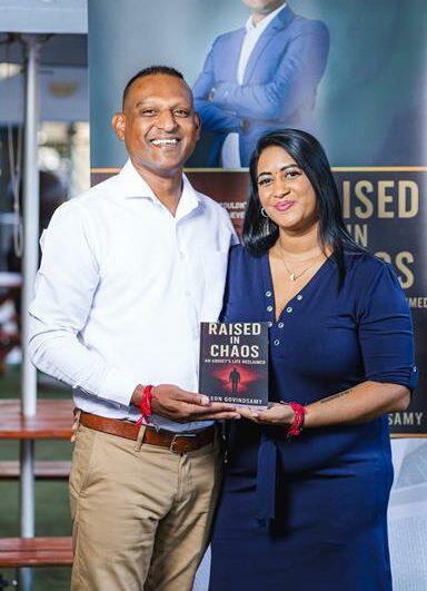 To inspire those struggling with and recovering from drug addiction, Edenvale resident Leon Govindsamy shares his journey through his autobiography Raised in Chaos.