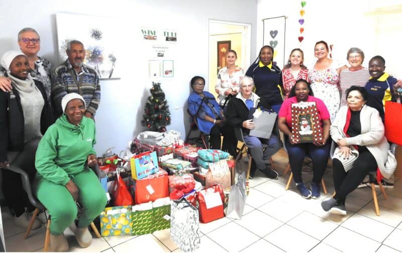 Personalised gifts and shared compassion bring connection to Thembalami Care Centre residents