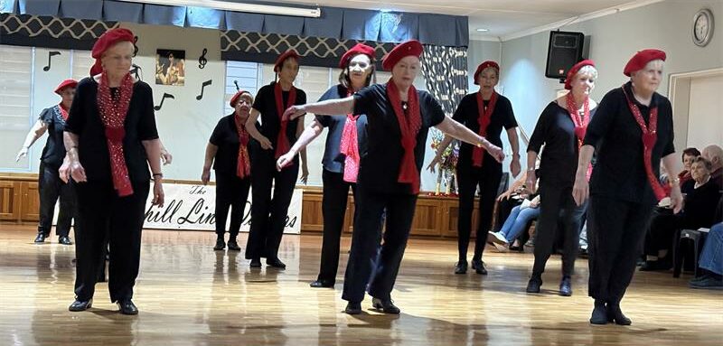 Thornhill Manor line dancers shine at annual concert
