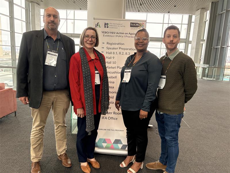 Representatives from Rand Aid attended the IFA conference in Cape Town, exploring innovative approaches to health, social inclusion and elder care.