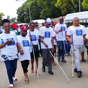 Residents in Reiger Park joined the White Cane Rally to promote safety, accessibility and the rights of people who are blind or visually impaired, supported by the city’s libraries and resources.